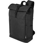 Hoss 15.6 GRS recycled roll-up laptop backpack 12L 1