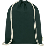 Orissa 140 g/m² organic cotton drawstring bag 5L 3