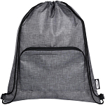 Ash recycled foldable drawstring bag 7L 3