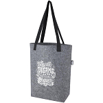 Felta GRS recycled felt tote bag with wide bottom 12L 2