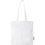 Madras 140 g/m2 GRS recycled cotton tote bag 7L 3