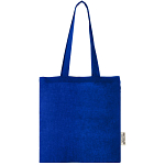 Madras 140 g/m2 GRS recycled cotton tote bag 7L 3