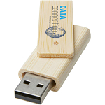 Rotate 4GB bamboo USB flash drive 2