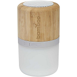 Aurea bamboo Bluetooth® speaker with light  3