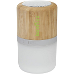 Aurea bamboo Bluetooth® speaker with light  2