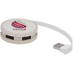 Kenzu wheat straw USB hub 2