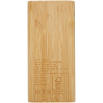 Tulda 10.000 mAh bamboo power bank 4