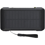 Soldy 10.000 mAh RCS recycled plastic solar dynamo power bank  3