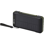 Soldy 10.000 mAh RCS recycled plastic solar dynamo power bank  2