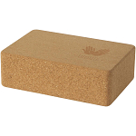 Trikona cork yoga brick 2