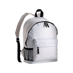 600d polyester 3-pocket backpack (one mesh side pocket). adjustable shoulder straps 1