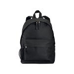 600d polyester 3-pocket backpack (one mesh side pocket). adjustable shoulder straps 2