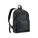 600d polyester 3-pocket backpack (one mesh side pocket). adjustable shoulder straps 1