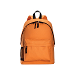 600d polyester 3-pocket backpack (one mesh side pocket). adjustable shoulder straps 2