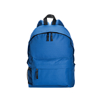 600d polyester 3-pocket backpack (one mesh side pocket). adjustable shoulder straps 2