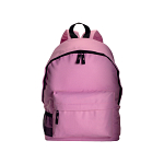 600d polyester 3-pocket backpack (one mesh side pocket). adjustable shoulder straps 2