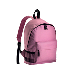 600d polyester 3-pocket backpack (one mesh side pocket). adjustable shoulder straps 1