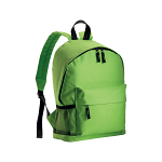 600d polyester 3-pocket backpack (one mesh side pocket). adjustable shoulder straps 1