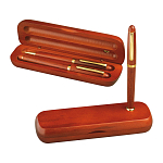 Rosewood pen set in case 1