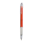 Frosted pen with rubber grip 2