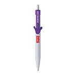 Ball pen with clip hands 2D 3