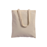130 g/m2 cotton shopping bag, long handles 2
