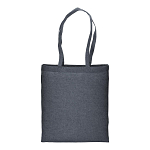 150 g/m2 recycled cotton shopping bag, melange effect, long handles 2