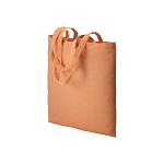 150 g/m2 recycled cotton shopping bag, melange effect, long handles 1