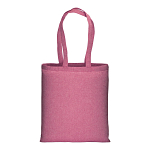 150 g/m2 recycled cotton shopping bag, melange effect, long handles 2