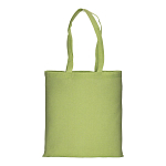 150 g/m2 recycled cotton shopping bag, melange effect, long handles 2