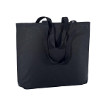 135 g/m2 cotton shopping bag, long handles and bottom gusset 1