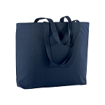 135 g/m2 cotton shopping bag, long handles and bottom gusset 1