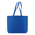 135 g/m2 cotton shopping bag, long handles and bottom gusset 2