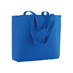 135 g/m2 cotton shopping bag, long handles and bottom gusset 1