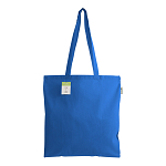 140 g/m2 organic cotton shopping bag, long handles 3