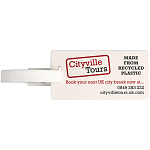 River recycled window luggage tag 2