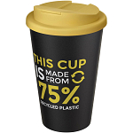 Americano® Eco 350 ml recycled tumbler with spill-proof lid 2