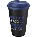 Americano® Eco 350 ml recycled tumbler with spill-proof lid 2