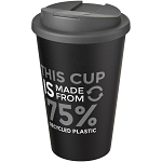 Americano® Eco 350 ml recycled tumbler with spill-proof lid 2