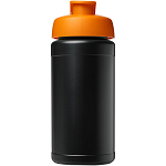 Baseline 500 ml recycled sport bottle with flip lid 3