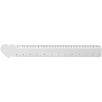 Tait 30cm heart-shaped recycled plastic ruler 3