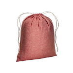 Recycled cotton gift bag, 150 g/m2, 25 x 30 cm 1