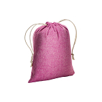 Recycled cotton gift bag, 150 g/m2, 15 x 20 cm 1