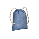 Recycled cotton gift bag, 150 g/m2, 10 x 14 cm 1