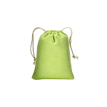 Recycled cotton gift bag, 150 g/m2, 10 x 14 cm 2