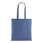 Recycled cotton shopping bag 190 g/m2, long handles, 38 x 42 cm 2