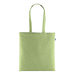 Recycled cotton shopping bag 190 g/m2, long handles, 38 x 42 cm 2