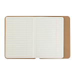 Notebook with brown rubberband 2