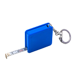 Key ring with retractable flexible tape measure, 1 m 1