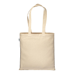 220/g m2 organic cotton shopping bag, long hanles and gusset 3